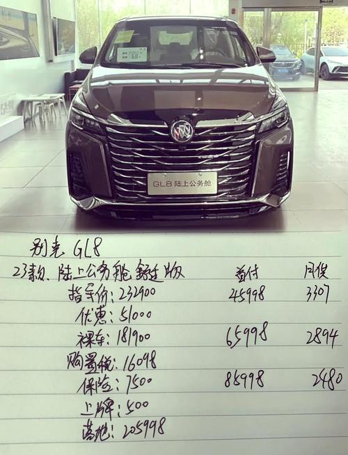 别克gl8新款2020款报价及图片(别克gl8汽车报价及图片)