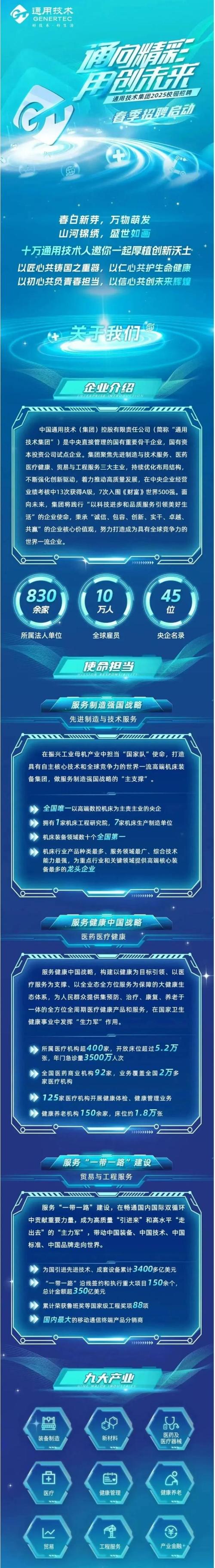 通用技术集团/通用技术集团招聘官网